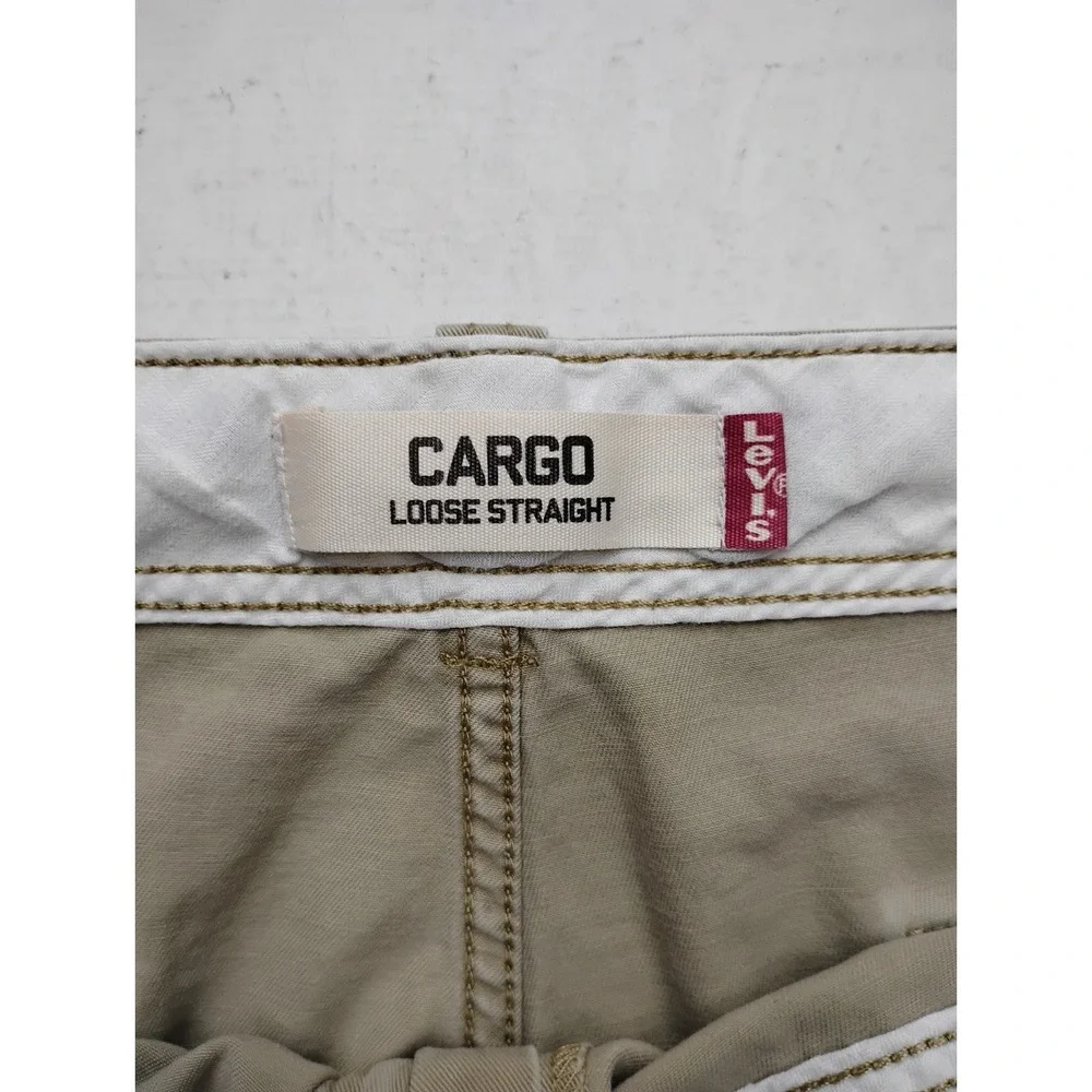 Levi's Cargo‎ Pants Loose Fit Utility Workwear Streetwear Y2K Mens 46x34